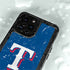 MLB Texas Rangers - Solid Distressed iPhone 15 Pro Waterproof Case